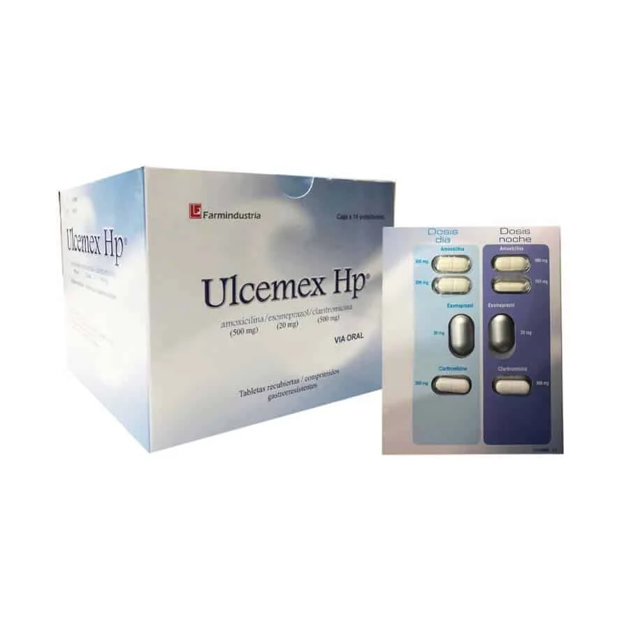 Ulcemex HP caja x14 sobres - imagen referencial